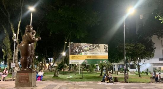 Hombre resultó herido tras intento de hurto en parque de Bucaramanga. Foto: Alcaldía de Bucaramanga