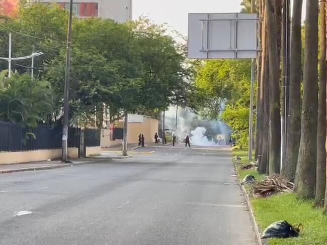artefactos explosivos en la Universidad del Valle