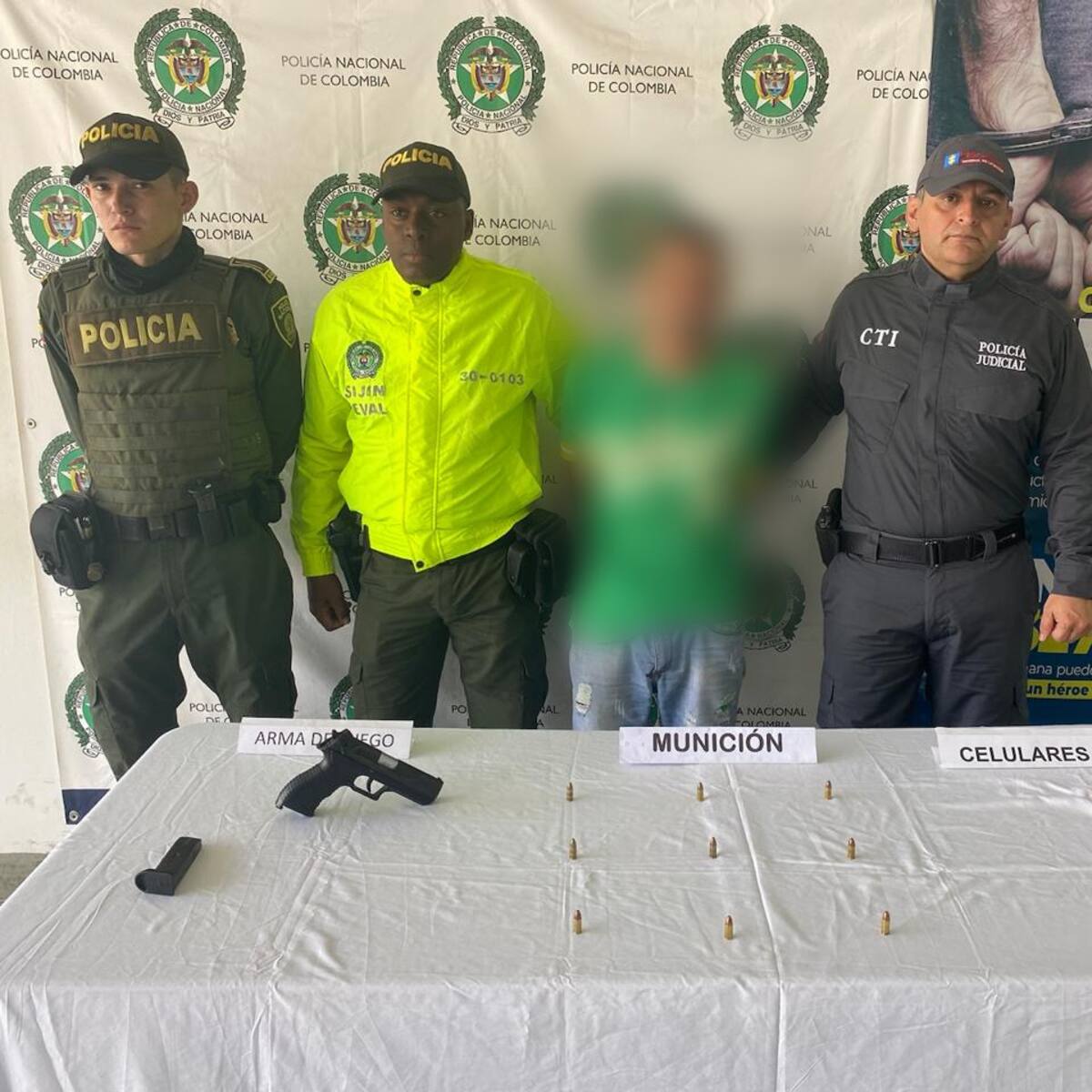 Capturan a alias ‘Arlex’, presunto cerebro del homicidio de guardián del INPEC en Buga