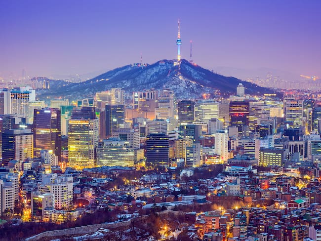 Seoul, capital de Corea del Sur. Foto: Getty Images.