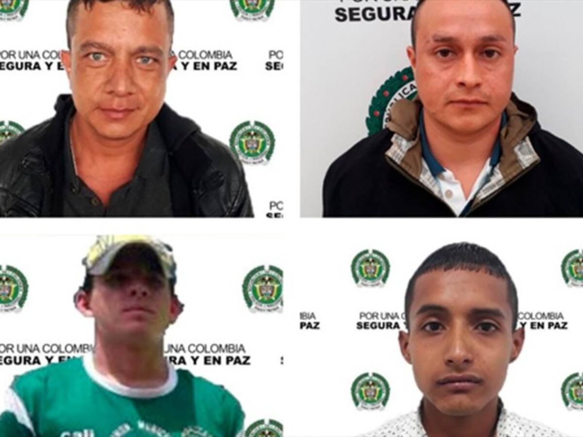 Policía capturó a cuatro sujetos investigados por homicidio en Popayán