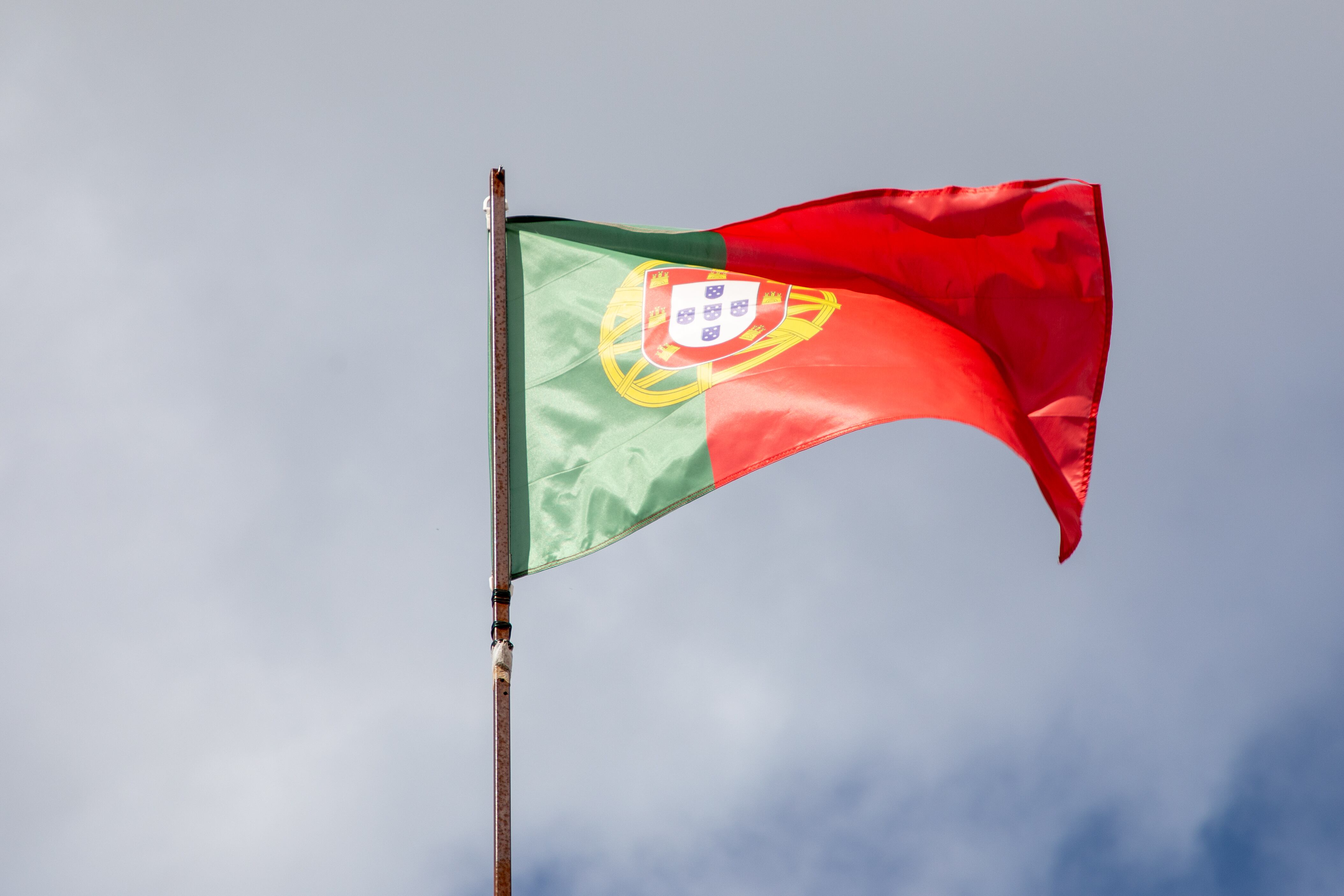 Bandera de Portugal. Imagen de referencia Getty Images