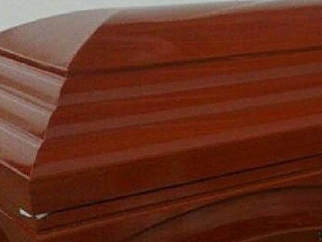 Ataúd en Barrancabermeja . Foto: Suministrada