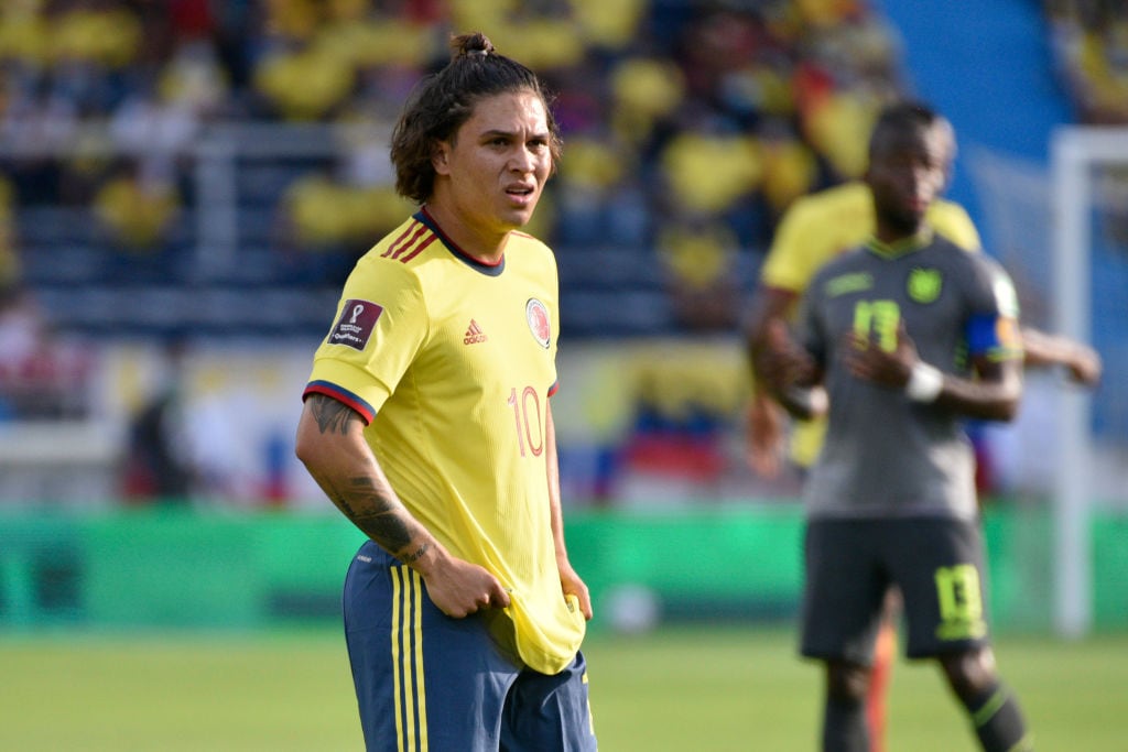 Juan Fernando Quintero, futbolista colombiano. (Photo by Guillermo Legaria/Getty Images)