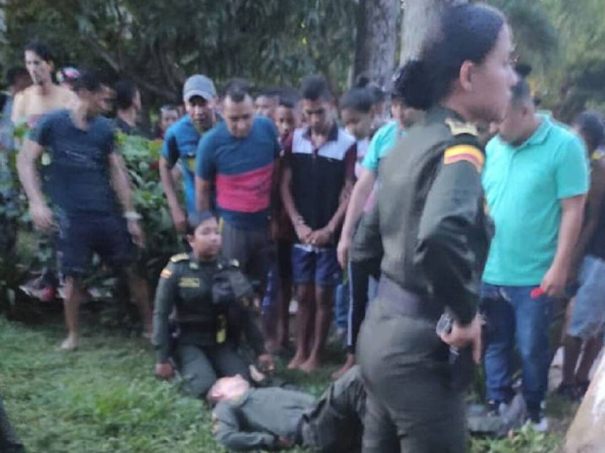 Plan pistola en Santander: uniformado herido tras ataque a la patrulla de Policía