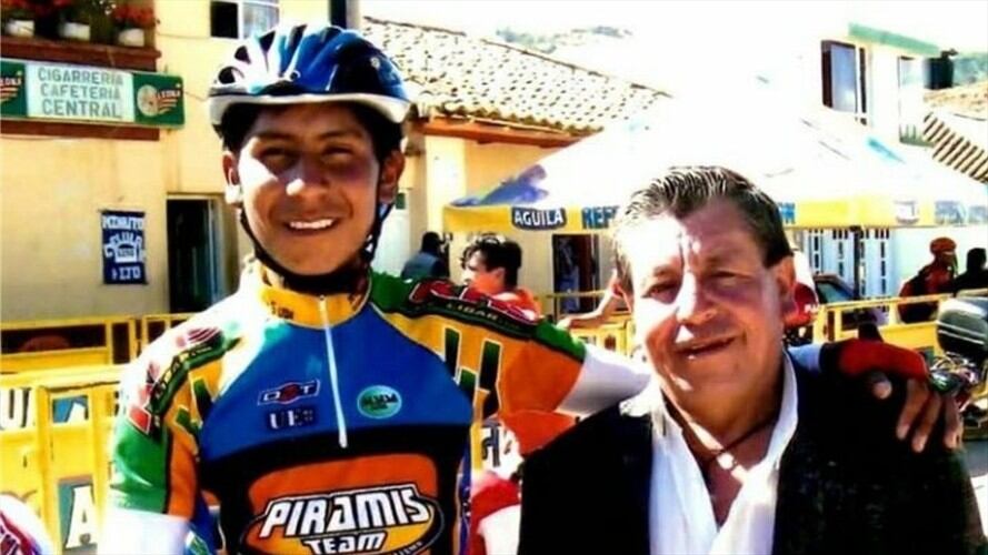 Don Luis Quintana, padre del campeón de la Vuelta España y Giro de Italia, Nairo Quintana, se encuentra hospitalizado por COVID-19. Foto: Instagram: @nairoquincoficial