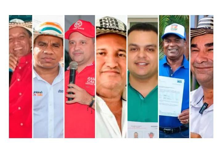 Siete alcaldes se posesionaron en el departamento de Córdoba. Foto: cortesía.