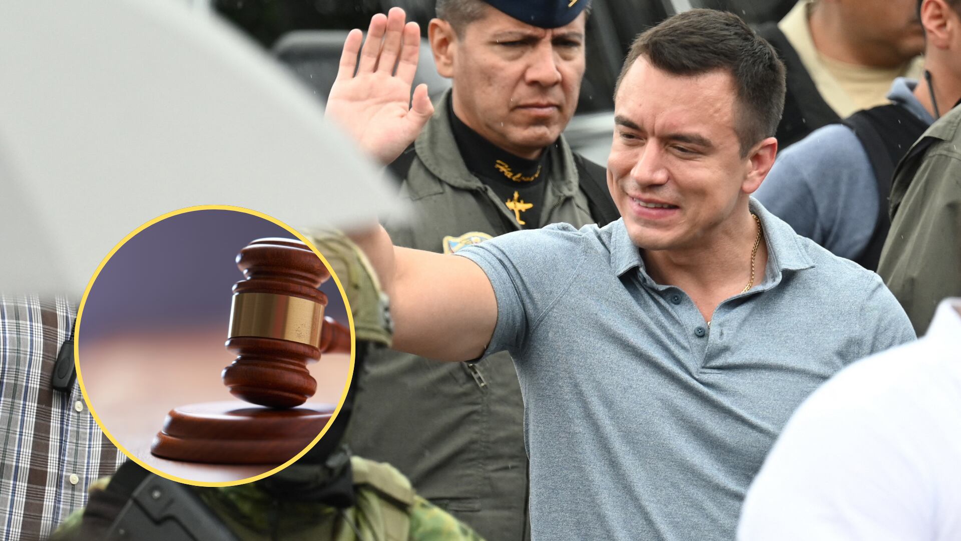 Daniel Noboa. FOTO: MARCOS PIN/AFP via Getty Images.