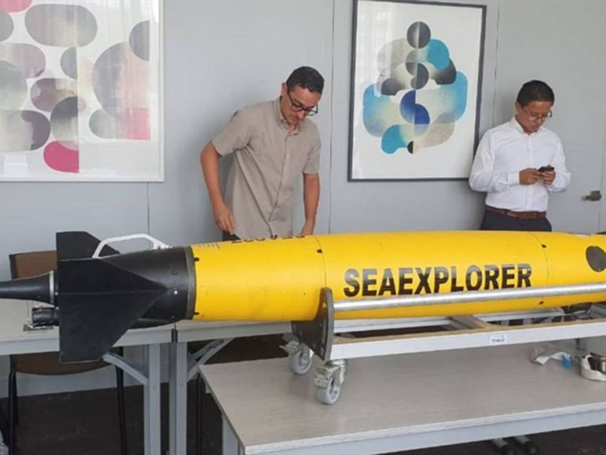 Desde Santa Marta inició búsqueda de hidrocarburos a través de drones submarinos