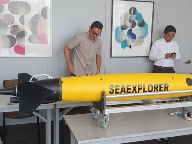 Desde Santa Marta inició búsqueda de hidrocarburos a través de drones submarinos . Foto: Cortesía Ecopetrol