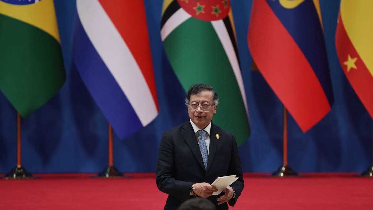 Petro abogó desde China por una diplomacia “libre de autoritarismo y de imperialismos”