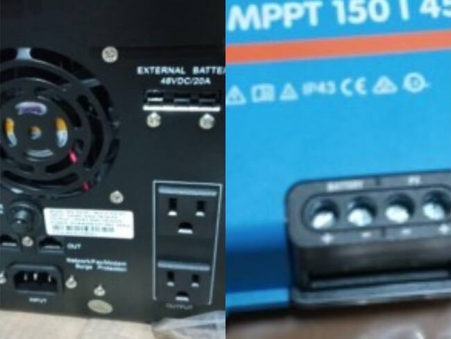 Bienes incautados por la Dian. Foto: Dian