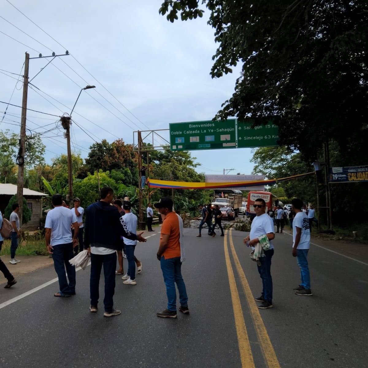 Paro arrocero: Córdoba se encuentra con varias vías bloqueadas este 21 de julio
