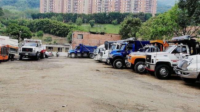 Volqueteros Valle de Aburrá . Foto: Cortesía