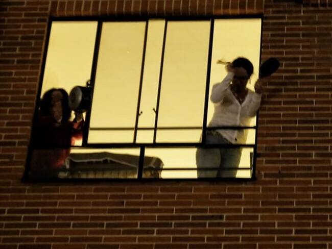 Histórico gran cacerolazo contra el gobierno. Foto: Colprensa