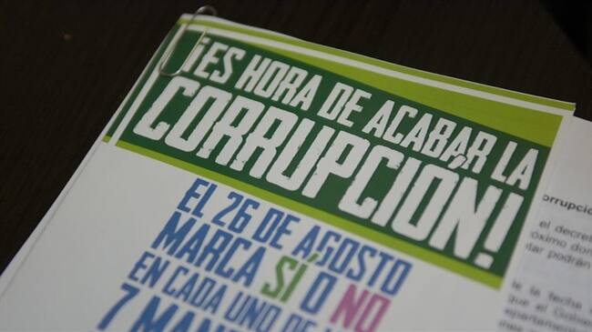 Los promotores de la Consulta Anticorrupción radicarán en el Congreso proyectos de ley que condensan los siete puntos de la iniciativa ciudadana. Foto: Colprensa