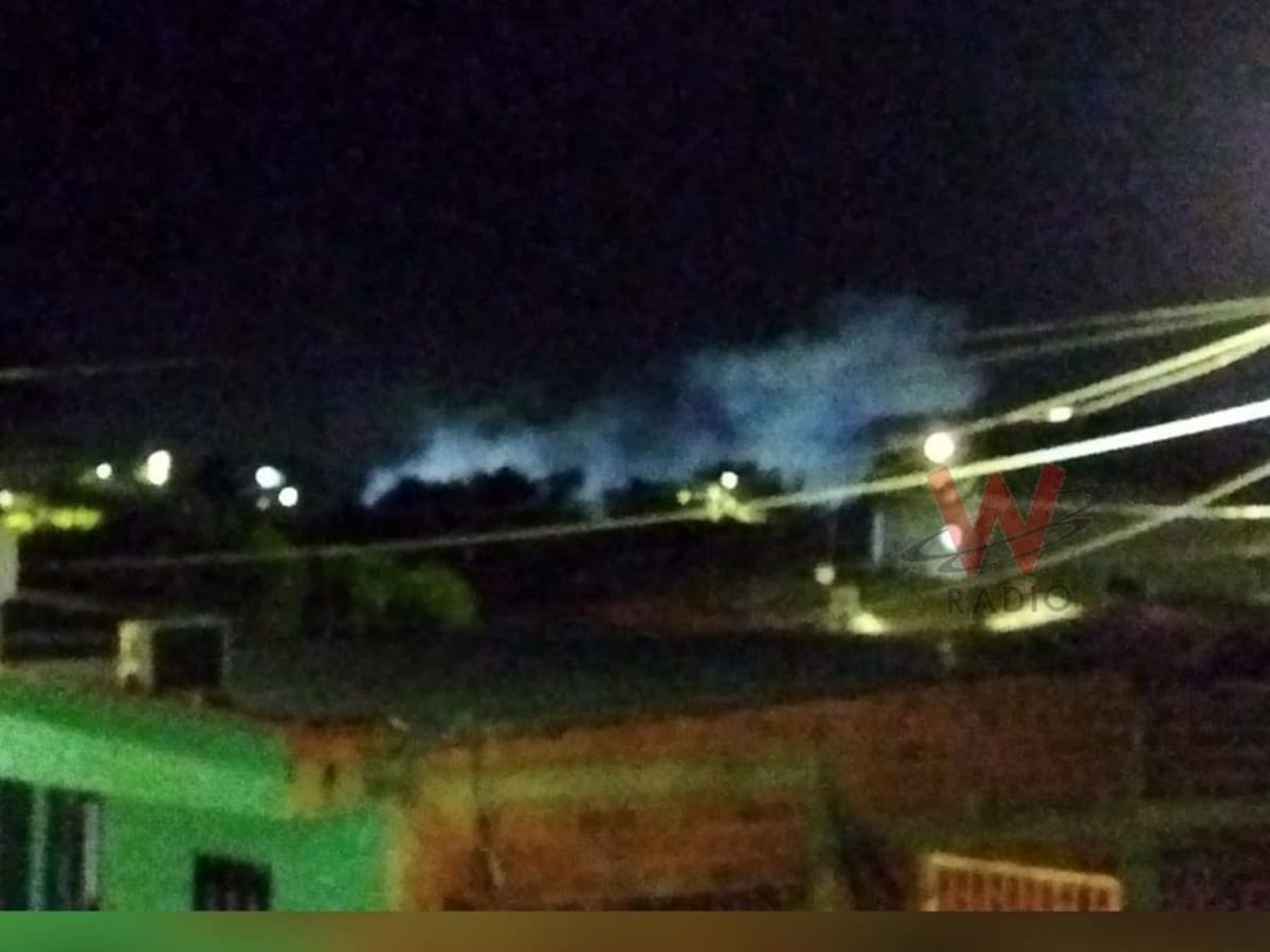 Disidencia de las Farc activó explosivos contra una estación de Policía en Tibú, Norte de Santander