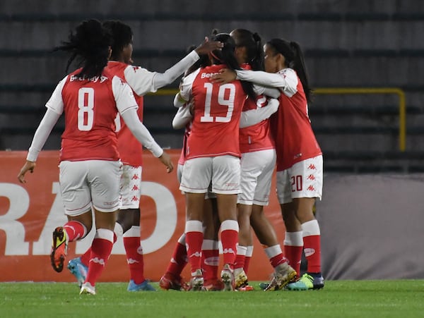 Independiente Santa Fe, Liga Femenina BetPlay DIMAYOR 2022 (Photo: VizzorImage / Luis Ramirez / Staff / Dimayor)