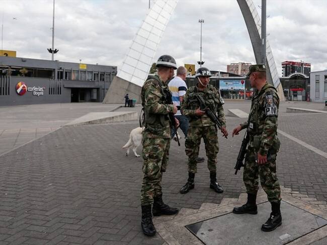 Fuerza Pública. Foto: Colprensa