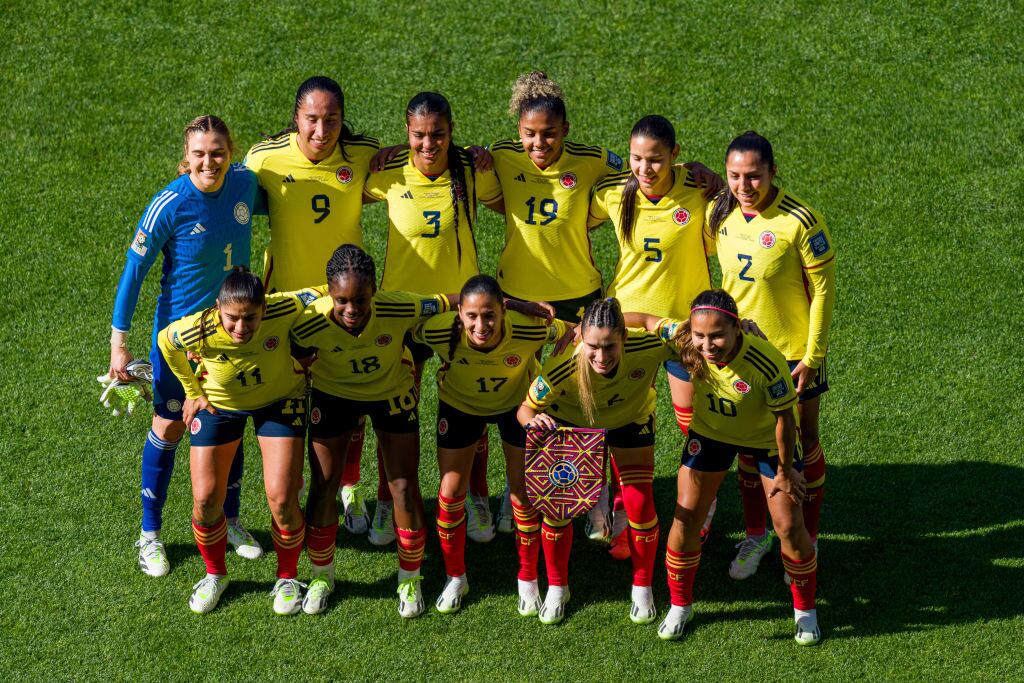Selección Colombia femenina en el Mundial de Australia y Nueva Zelanda. Foto: Andy Cheung/Getty Images.