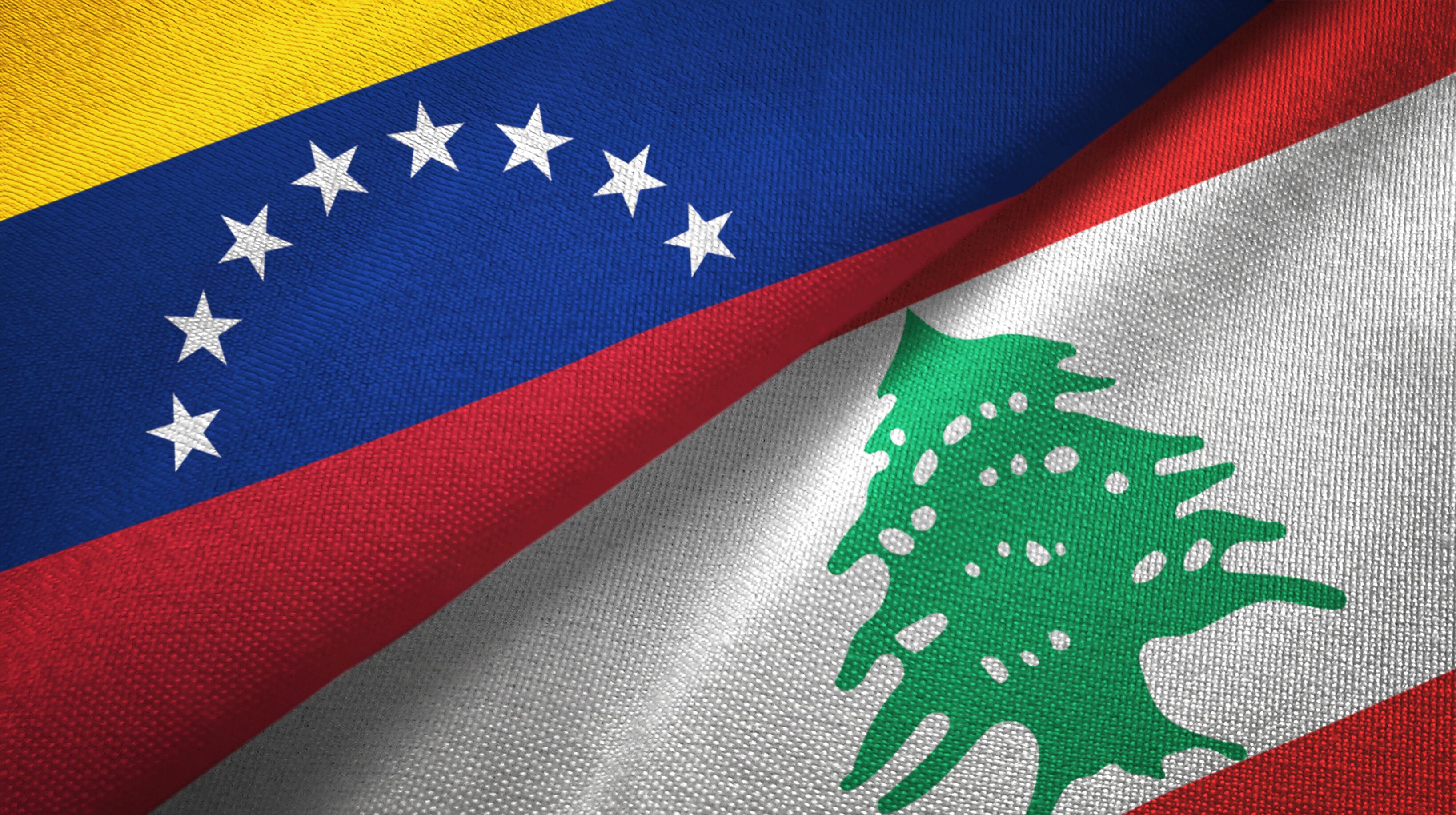 Bandera de Venezuela y el Líbano. I Foto: Getty Images.