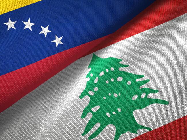 Bandera de Venezuela y el Líbano. I Foto: Getty Images.