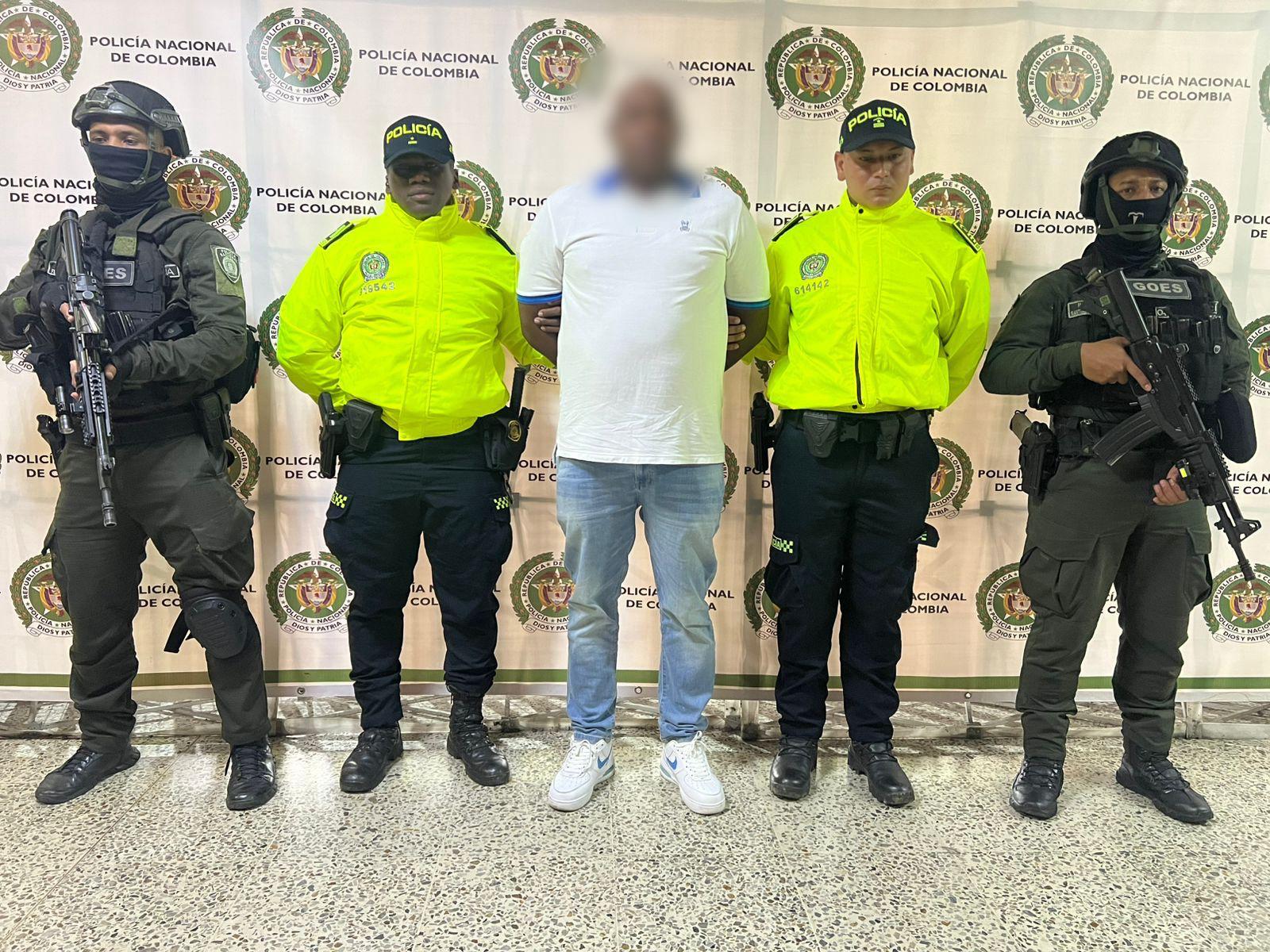 Capturan en Medellín alias ‘Firu’, el supuesto DJ que enviaba cocaína a EE. UU. Foto: Cortesía