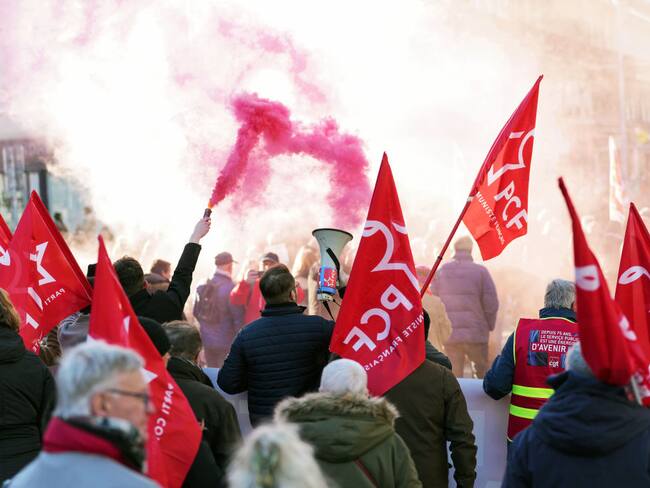 Protestas en Francia (Photo by Sylvain Lefevre/Getty Images)