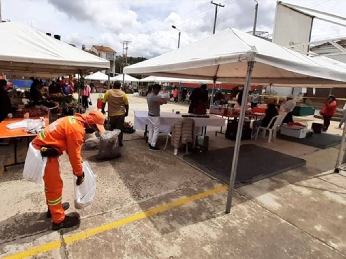 Empresa de aseo en Tunja supera brote de COVID-19