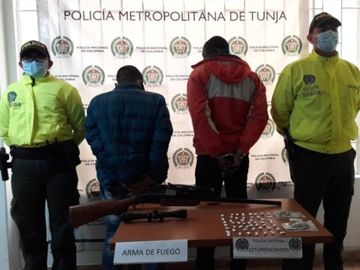 Organización comercializaba estupefacientes cerca a un batallón en Tunja