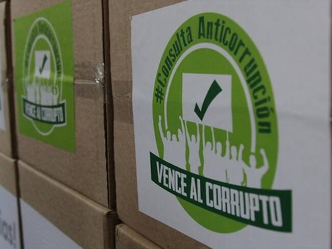 La Consulta Anticorrupción será votada el 26 de agosto. Foto: Colprensa