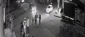 Momento en que taxista arrolló a 11 personas en Bogotá.