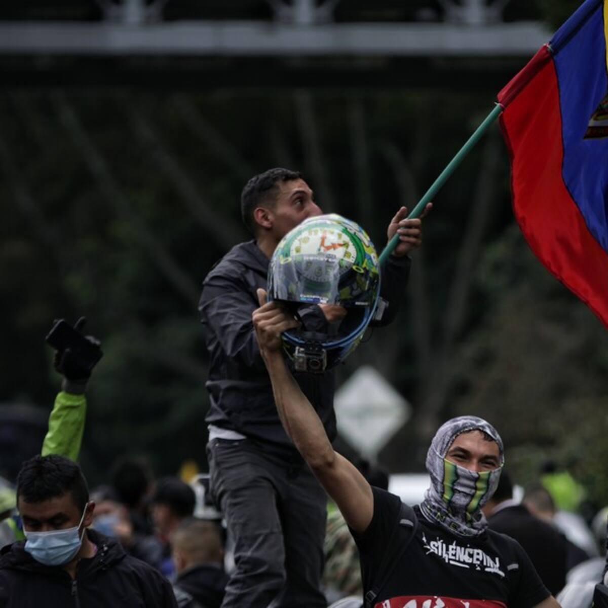 Minuto a minuto: así avanzan las protestas de motociclistas en Bogotá