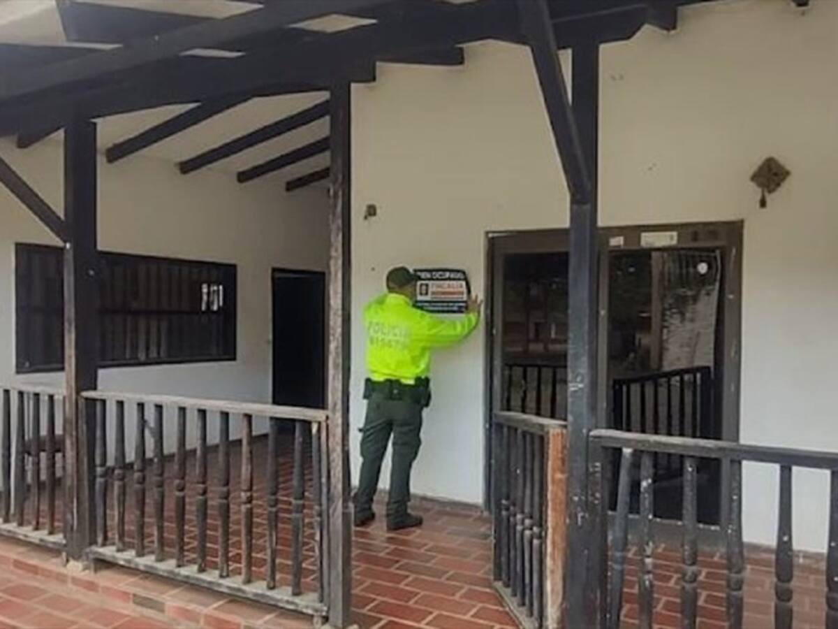 Extinción de dominio en Santander con inmuebles de disidencias de las Farc