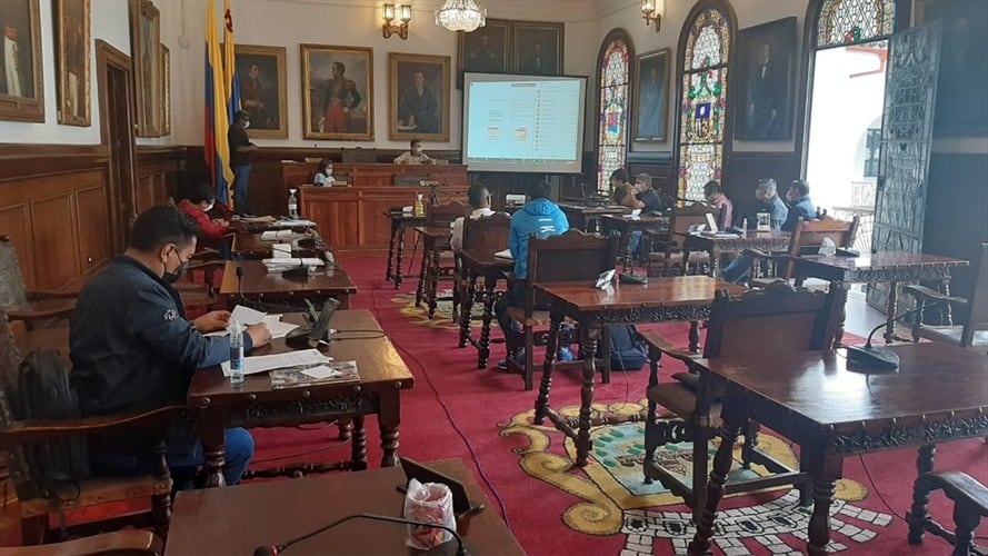 La Fiscalía solicitó medidas de protección para los afectados . Foto: Concejo de Popayán