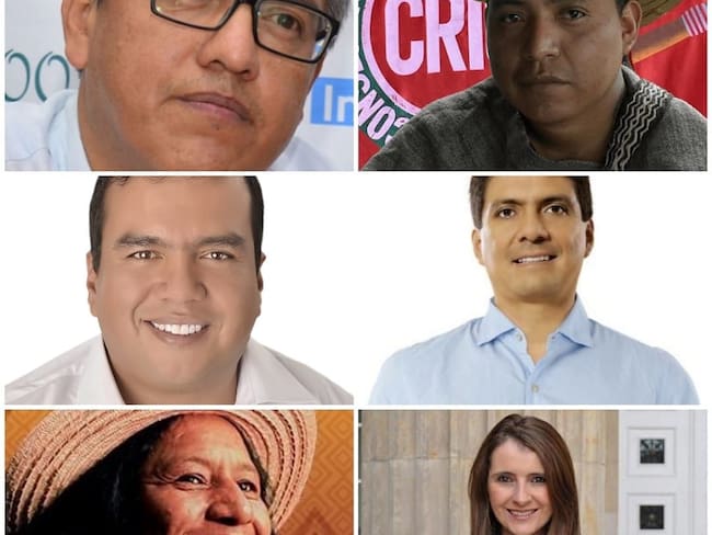 Los nuevos congresistas del departamento del Cauca. Crédito: Cortesía.