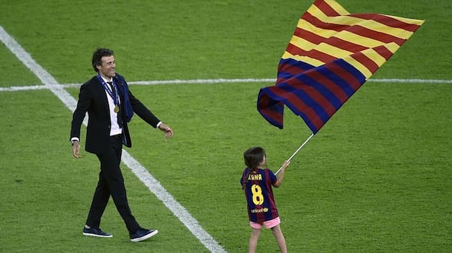 Xana, la hija menor de Luis Enrique padecía de un osteosarcoma, uno de los ocho tipos de tumores malignos primarios del hueso que existen. Foto: Getty Images