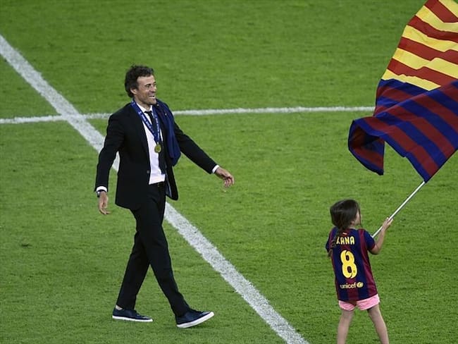 Xana, la hija menor de Luis Enrique padecía de un osteosarcoma, uno de los ocho tipos de tumores malignos primarios del hueso que existen. Foto: Getty Images