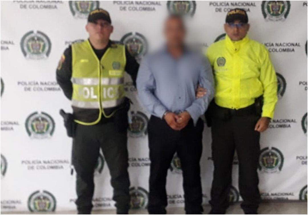 La captura del líder religioso se dio en le barrio Santa Mónica. Crédito: Cortesía.