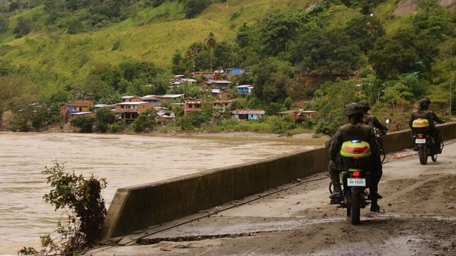 Luciriam del Carmen Hernández, habitante de Ituango, manifestó en Sigue La W que todavía no los han reubicado. . Foto: Colprensa