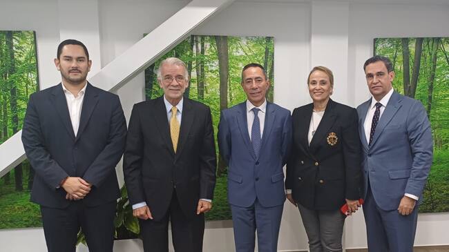 Ecopetrol estudia la posibilidad de ser el socio estratégico de la empresa. Foto: Gobernación del Atlántico.