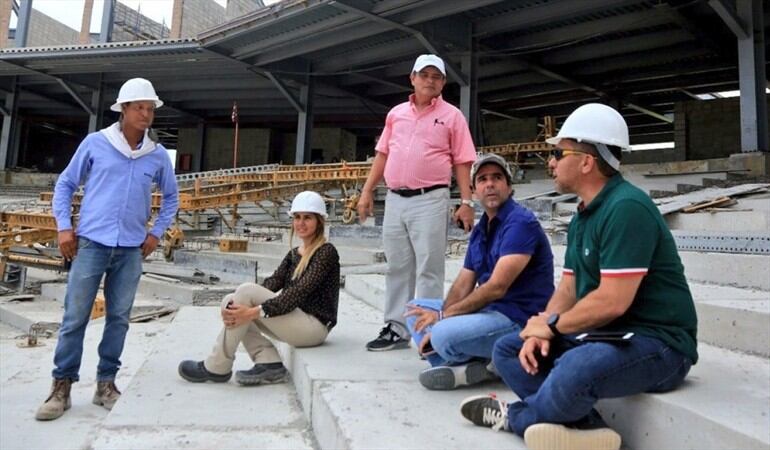 Obras de los Juegos Centroamericanos y del Caribe Barranquilla 2018.