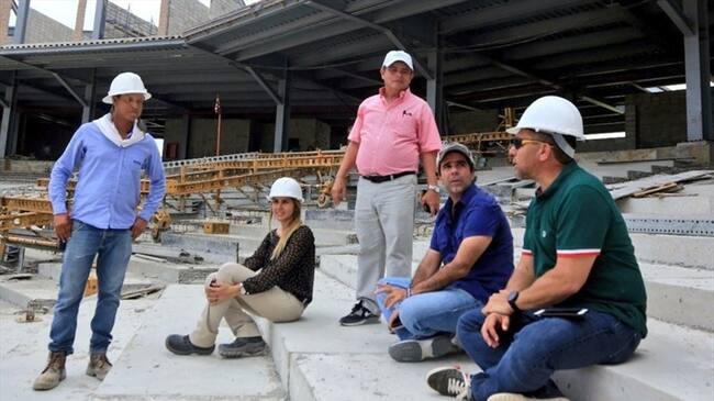 Obras de los Juegos Centroamericanos y del Caribe Barranquilla 2018.