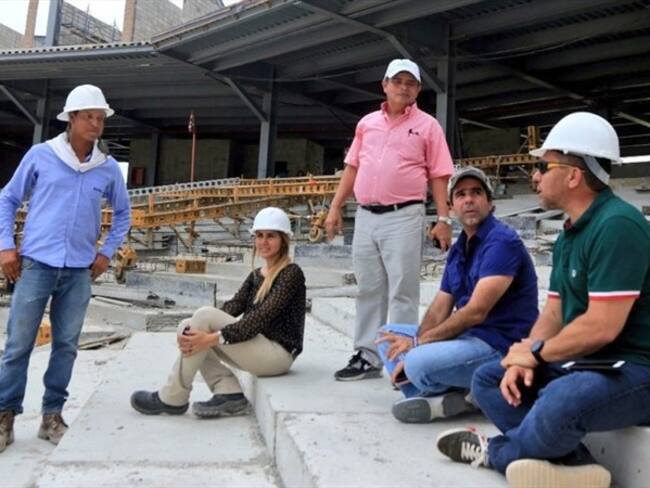 Obras de los Juegos Centroamericanos y del Caribe Barranquilla 2018.