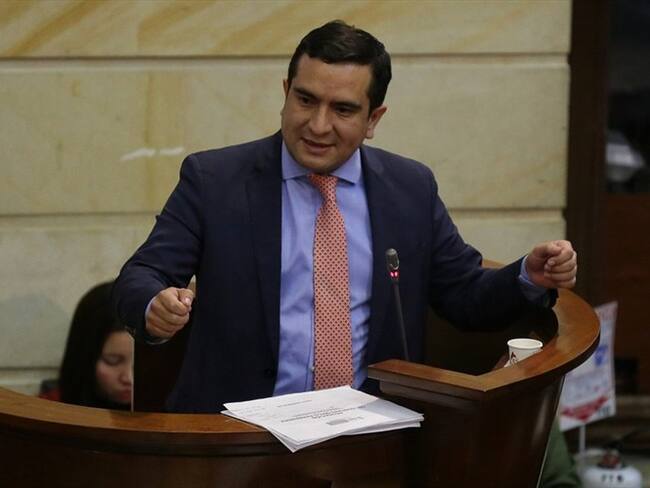 Representante a la Cámara Edward Rodríguez. Foto: Colprensa - Diego Pineda