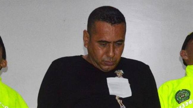 Jorge Vélez Amador, señalado por las autoridades como el presunto responsable. Foto: Policía de Barranquilla.