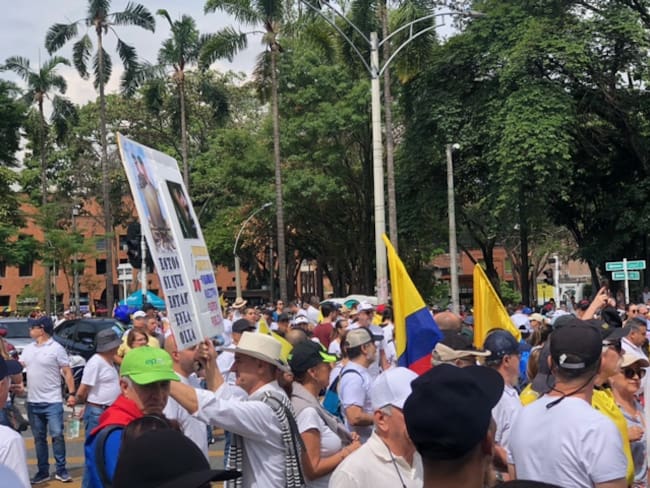Marchas del 21 de abril en Medellín | Foto: W RADIO