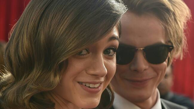 Charlie Heaton y Natalia Dyer. Foto: Getty Images