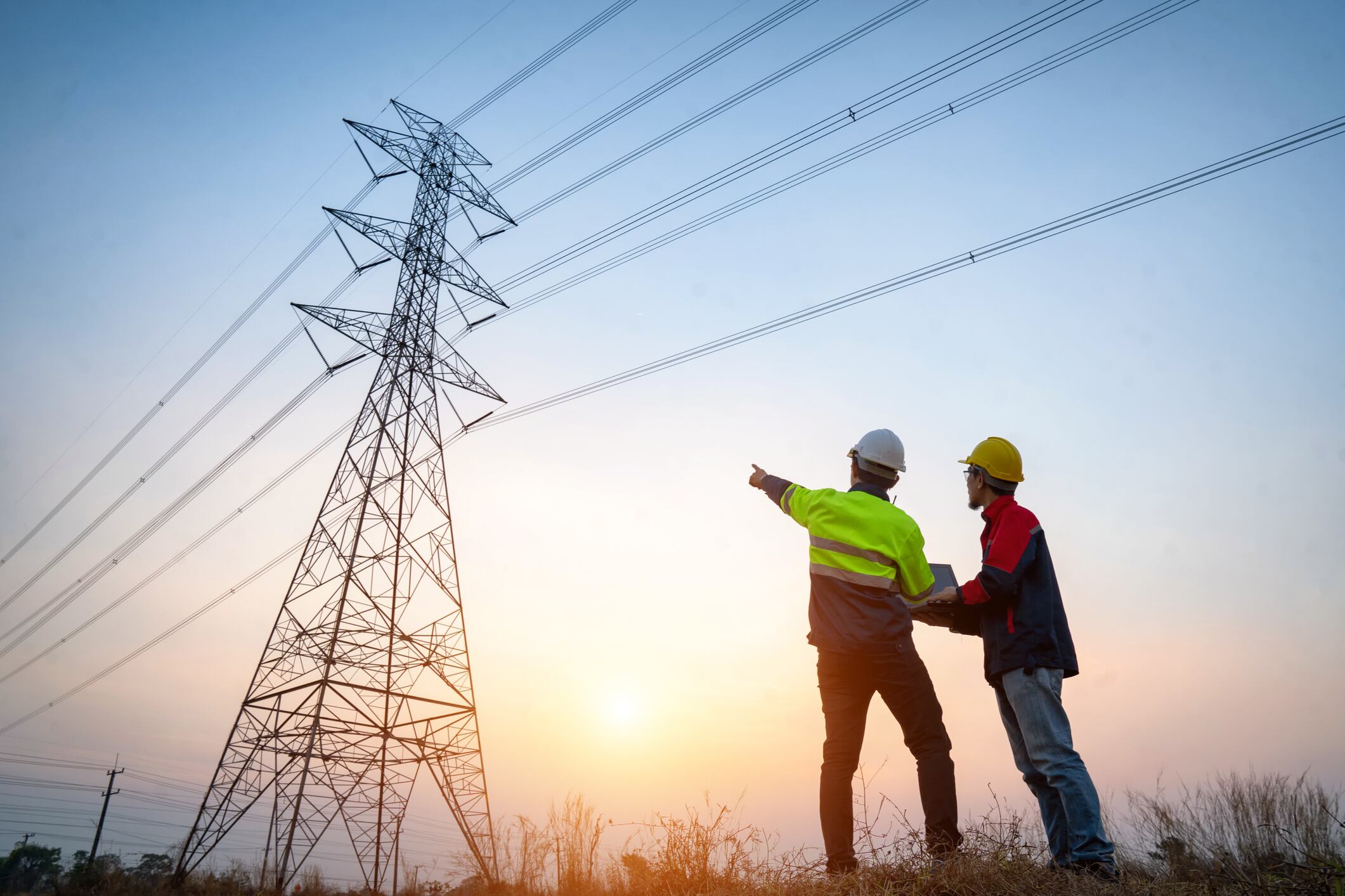 Torre de energía imagen de referencia. Foto: Getty Images.