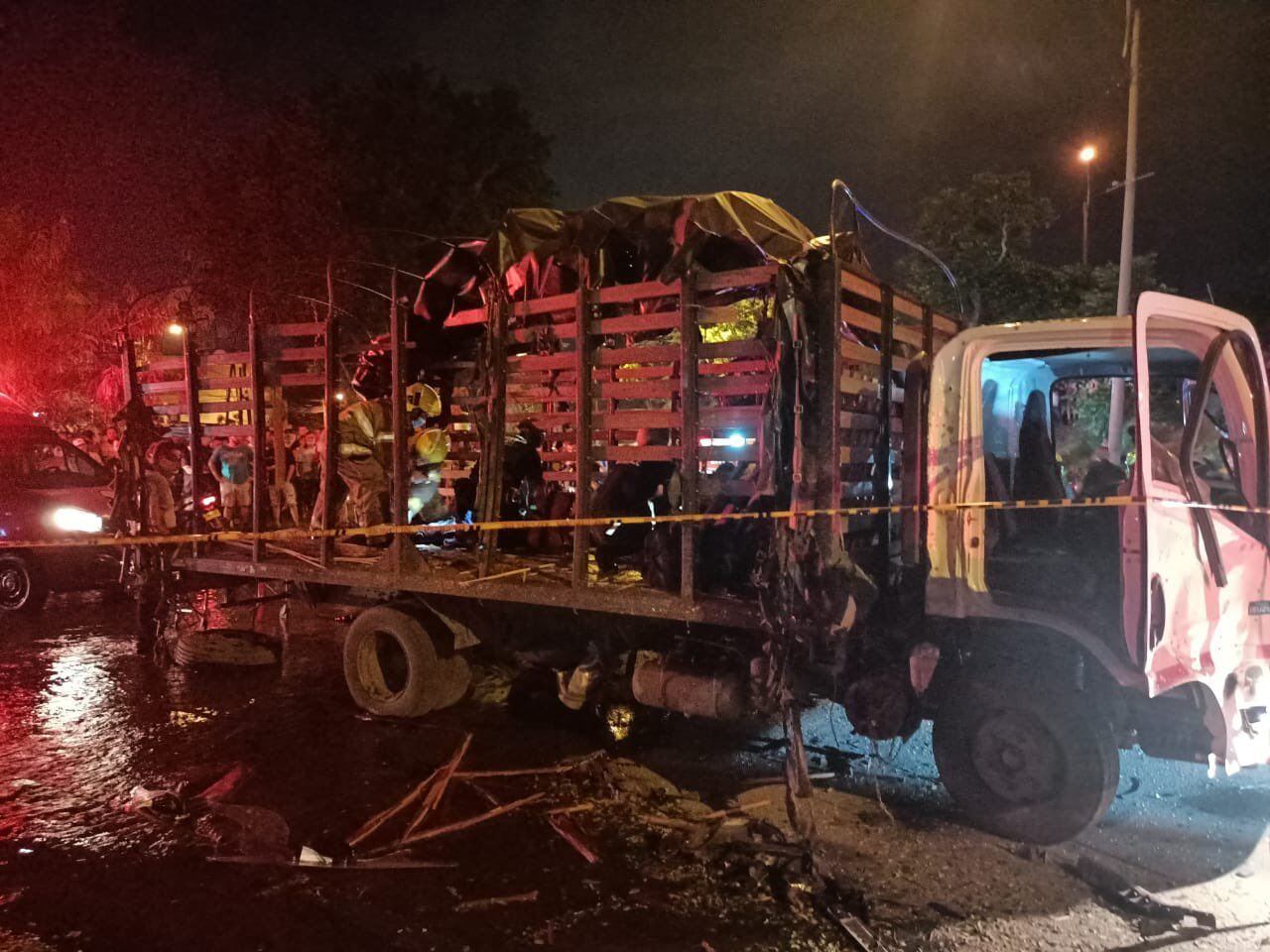 Atentado con explosivos contra uniformados del Esmad en Cali